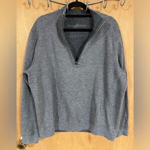 TOMMY BAHAMA- quarter zip size small